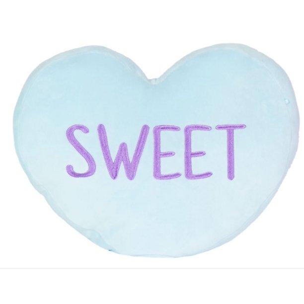 16" Candy Heart Squishmallow BLUE