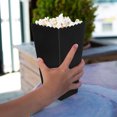 thumbnail image 4 of HONMEET 48Pack Popcorn Holder for Holiday Gatherings Black Paper Rectangular Shape Minimalist Style, 4 of 8