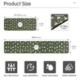 thumbnail image 3 of Yayeee Faucet Mat for Kitchen Sink 14.7" Diatomite Long Splash Guard Pad, Christmas Tree, 3 of 7