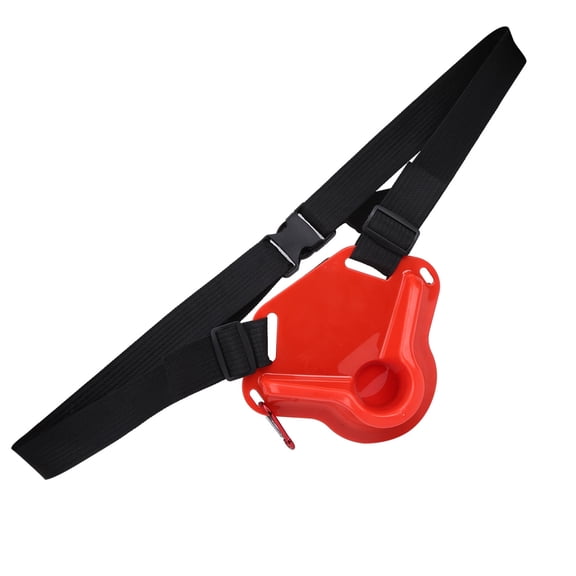 Portable Sea Rod Belly Top Belt Fishing Pole Holder Support Accessory for Boat Fishing Red 7.87 inches-blue-