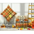 thumbnail image 5 of Fall Pillow Covers 16 x 16 Inch Set of 4, Thanksgiving Buffalo Check Farmhouse Decorations White Pumpkin Outdoor Autumn Blessed Pillows Decorative Throw Cushion Case for Home Decor S24F05-16, 5 of 6
