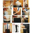 thumbnail image 2 of Ensemble de Costume Formel à Simple Boutonnage en Mélange de Laine pour Hommes avec Lien Coupe Droite Régulière, 2 of 10