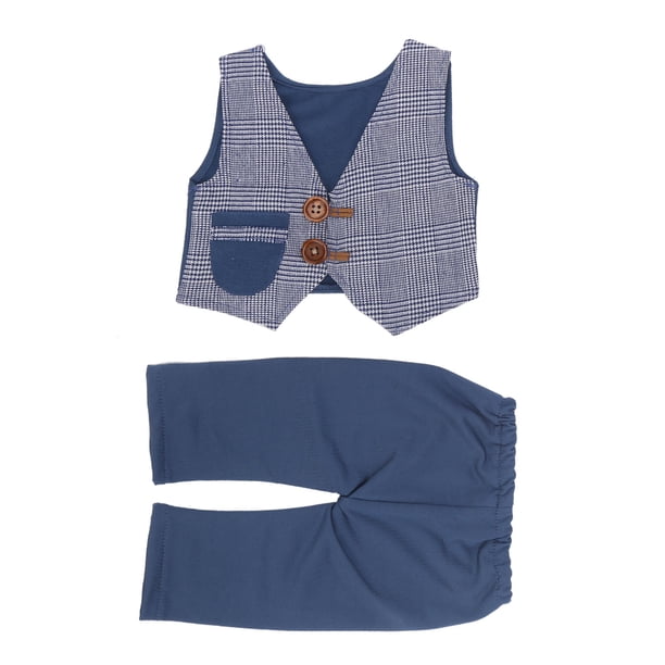 Conjunto de ropa BuyWeek para fotografía de bebés con chaleco y pantalones cortos