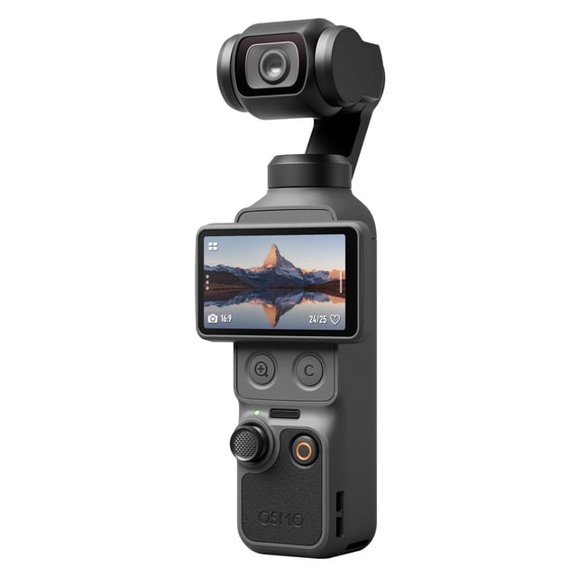 DJI Osmo Pocket 4 Creator Combo Cámara de Bolsillo para Vlog, Estabilizador de 3 Ejes, Sensor CMOS de 1", Video 4K/240fps, Pantalla Táctil Giratoria, Kit Completo para Creadores de Contenido