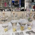 thumbnail image 4 of 6.9Inch Acrylic Furniture Legs Replacement Sofa Feet Cabinet Modern Clear Decor DIY Legs Bed Feet Tapered Style Set of 4, 4 of 5