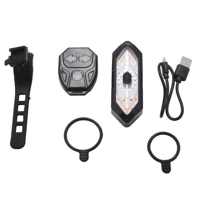 Bike Turn Signals Remote Control Bicycle Direction Indicator Led Rear Light Usb Rechargeable Cyclin Banmo
