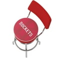 thumbnail image 5 of Trademark Gameroom Houston Rockets Fade Bar Stool with Back Rest, 5 of 5