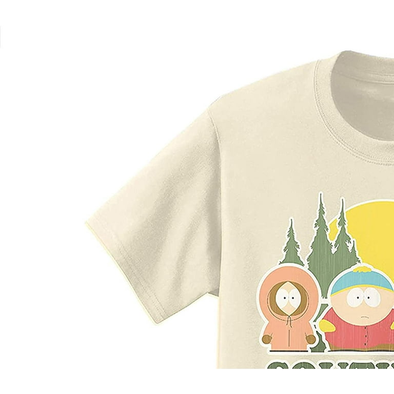 South Park Mens Logo Shirt - Cartman, Kenny, Kyle & Stan Tee - Classic  T-Shirt 