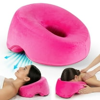 Yesindeed Face Down Pillow for Massage Bed - BBL & Eye Surgery Recovery Headrest (Pink)