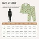 thumbnail image 4 of Balery Cute Chubby Frog Conjunto de Pijama con Estampado para Mujer, Conjunto de Dos Piezas con Manga Larga, Ropa de Dormir Suave con Bolsillos, Pijamas Cómodos-Small, 4 of 7