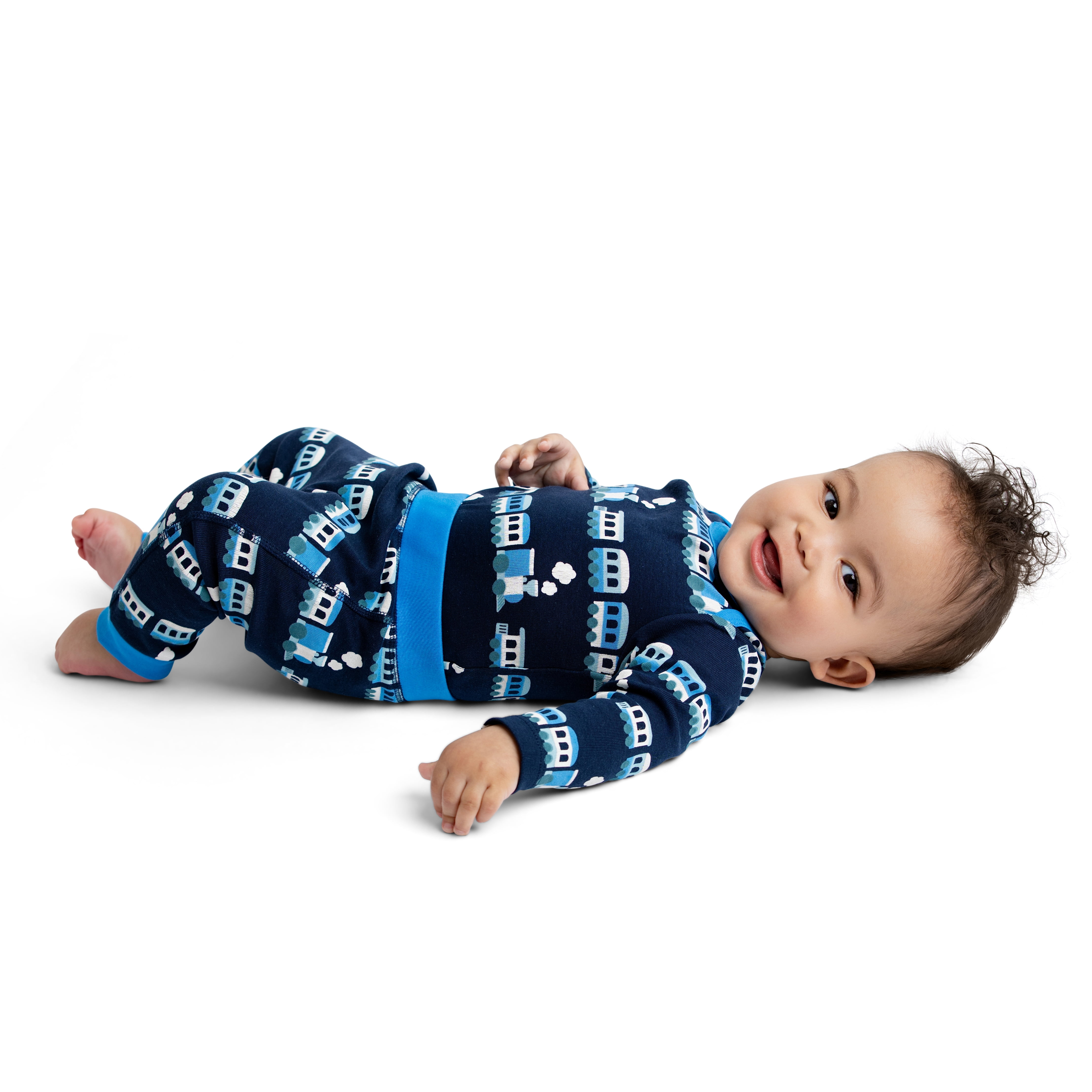 M+A by Monica + Andy Gender Baby Boys Organic Cotton First Moves Set, 2-Piece, Sizes 0M-24M