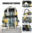 thumbnail image 3 of FORMRS Mini Backpack Purse for Women Travel Daypack Casual Shoulder Bag, Cartoon Beige Lemon, 3 of 7