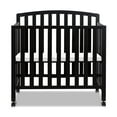 thumbnail image 2 of DaVinci Dylan Folding Portable 3-in-1 Mini Crib and Twin Bed in Ebony, 2 of 10