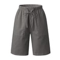 thumbnail image 4 of Sngxgn Mens Workout Shorts Hiking Shorts Men Lightweight Sports Gym Shorts Running(Grey,XL), 4 of 5
