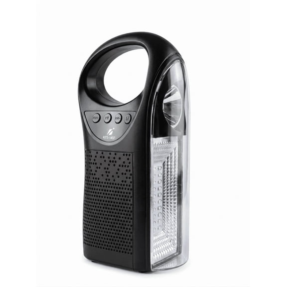 Portable Solar Bluetooth Speaker, Wireless Speaker with Loud Sound & flashlight, Rechargeable and FM Radio, for Home, Party, Outdoor, Travel, Gift