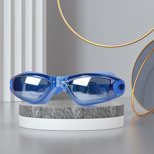 Lunettes de Protection Anti-Brouillard Lunettes de Natation Lunettes de Protection Anti-Brouillard Imperméables Lunettes de Protection Anti-Brouillard Grand Cadre pour Hommes Femmes Bleu