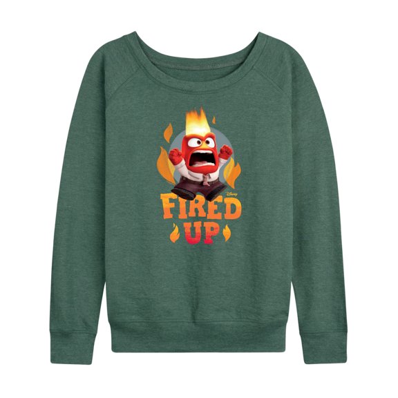 Inside Out - Fired Up - Women's Lightweight French Terry Long Sleeve Shirt