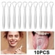 thumbnail image 1 of Herramientas Limpieza Bucal Acero Inoxidable Eliminación Reutilizable Bacterias La Lengua Cuidado, 1 of 8