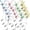 20pcs, variant on HaCpiu 8Pcs Dragonfly Clips to Keep Bugs Away, 12" 3D Artificial Dragon Fly Hat Clip Decor, Fake Insect Decoration for Indoor, Patio, Outdoor, Lawn, Home Accessories & Courtyard Ornament