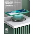 thumbnail image 3 of i-Blason Ares Series Designed for Samsung Galaxy S20 FE 5G Case (2020 Release), Dual Layer Rugged Clear Bumper Case with Built-in Screen Protector (MintGreen), 3 of 3