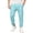 Light Blue, variant on ITSAME Boys Girls Jogger Sweatpants Fleece-Lined Drawstring Elastic Waist Fall Winter Casual Active Pants with Pockets Black Size 5T