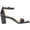 Black Patent Leather, variant on Vera Ankle Strap Block Heel Sandal Barely Nude G5122LC254 Women's Size 8.5