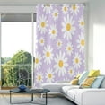 thumbnail image 5 of FREEAMG Little Daisy Blackout Curtains 84x52in,Theral Insulated Room Darkening Curtains Window Curtain Panels for BedRoom Bath Living Room, 1 Panel, 5 of 7