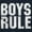 Navy, variant on Boys Rule Boymom Humor Cute New Son Youth T Shirt Tee Boys Infant Toddler Brisco Brands 2T