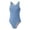 Blue, variant on Bathing Suit Black 1 Piece Swimsuit Sleeveless Quick Dry Pool Parties Girls Vacation Outfits 13-14 Years