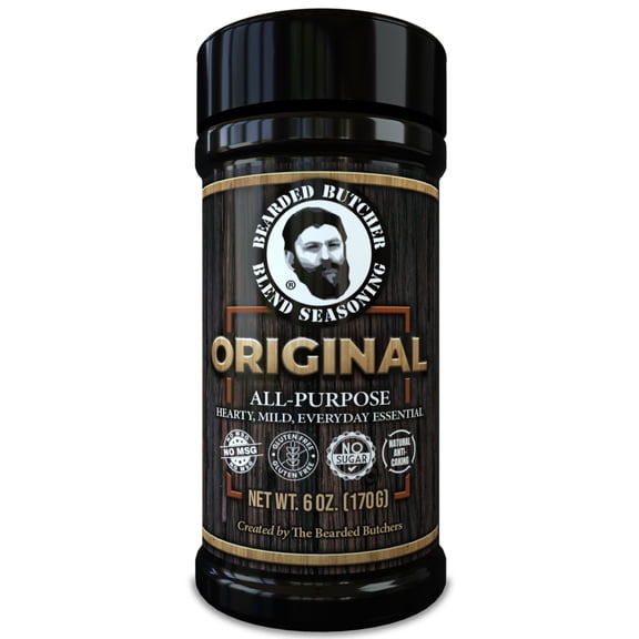 The Bearded Butchers Original Blend Seasoning, 6 oz