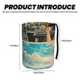 thumbnail image 3 of Honeii Comic Airplane Cockpit Illustration Print Waterproof Car Trash Can,Waterproof Portable Collapsible Trash Can,Garbage Container fits Most Cars,SUVs,and Trucks, 3 of 7