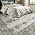 thumbnail image 3 of D Boho Area Rug for Living Room Machine Washable Rug Non Slip Carpet Soft Living Room Rug Room Decor Rugs for Bedroom Kids Playroom, 3 of 7