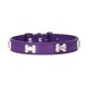 thumbnail image 1 of Greeniant elegante con hebillas ajustables y con forma de hueso fácil de limpiar para perro Suministros para perros púrpura METRO, 1 of 6