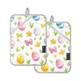 thumbnail image 7 of Yayeee Pot Holders Kitchen Heat Resistant with Pockets 7"x9.8" Cotton Oven Cooking Hot Pads, Colorful Easter Eggs, 7 of 7