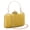 Yellow, variant on Women's Velvet Clutch Evening Bag Hard Shell with Flower Frame Clasp & Detachable Shoulder Chain for Wedding Prom Party
