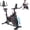 Black+Red 604, variant on Adjustable Magnetic Resistance Spin Bike for Home Gym, Heavy Duty 35Lbs Flywheel Stationary Exercise Bike with LCD Monitor and Comfortable Seat Cushion for Cardio Fitness Training
