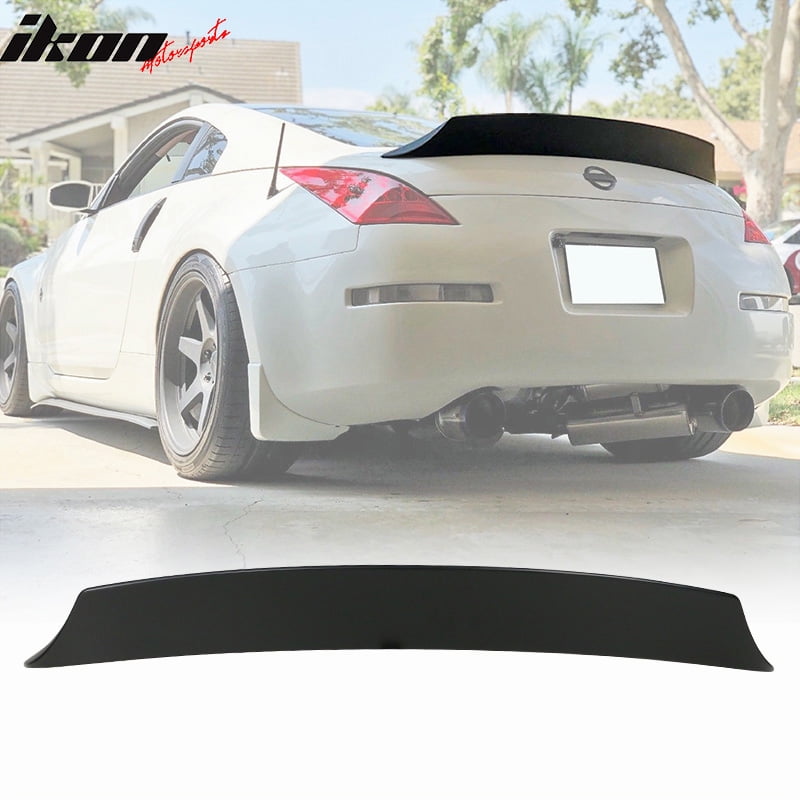 Compatible with 0308 Nissan 350Z OE Style ABS Rear Trunk Spoiler Wing