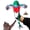 Large-Quetzal + Catnip, variant on Pupr Pals Cat Wrestling Glove (infused) Hand Puppet With Tough Padding For Safe Interactive Play Protection To Stop Kitten Hands; Boredom-busting Exercise