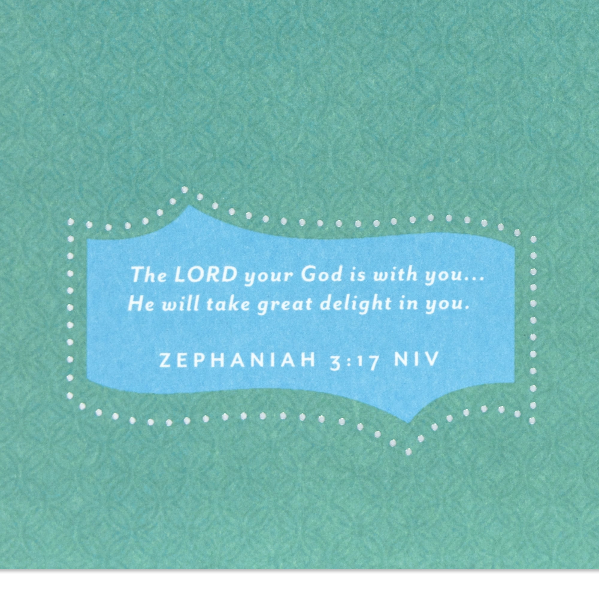 DaySpring Religious High School Graduation Card (God Is With You)