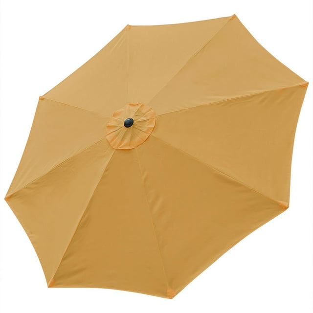 Yescom Auvent de Parasol Universel de Remplacement 10 Pieds, Housse Supérieure pour Patio et Plage