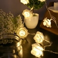 thumbnail image 5 of Decoraciones de otoño Hoja Luz Jardín Luces Navidad Hojas Decoración oso de fresa  Electrónica, 5 of 5