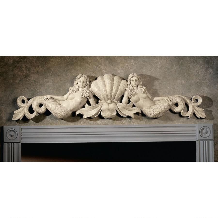 Design Toscano Mermaid Architectural Wall Pediment