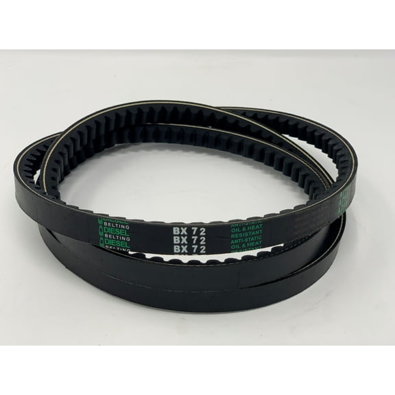 BX72 Classic Cogged V-Belt 21/32 x 75in Outside Circumference