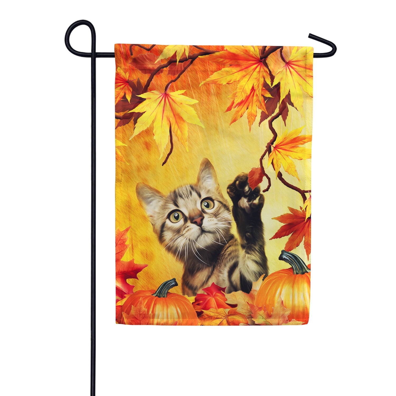 Welcome Tiger Waterfall Home Garden Flag House Flags Yard Banner Double Side 