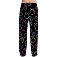 thumbnail image 4 of Satingcolo Funny Men's Pajama Pants Halloween Soft Sleep Lounge Pants Lightweight Pjs Bottoms with Drawstring for Men, 4 of 6