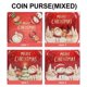 thumbnail image 2 of 12Pcs Lovely Xmas Purse Mini Coin Bag Plush Unicorn Purse Girls Storage Pouch Adorable Wallet(Mixed), 2 of 3