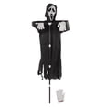 thumbnail image 2 of Hanging Scary Ghostface, Lightweight Easy To Store Wide Applicable Garden Ghostface Decoration  for, 2 of 8