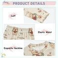 thumbnail image 2 of Boys Pajamas Girls Pajama Christmas Bear Cute Comfortable Cotton Two-piece Pajama Set, 2 of 7
