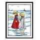 thumbnail image 2 of Kit de punto de cruz estampado "Hermanas en la playa" - Patrones para principiantes - 14CT 14CT 19 x 27cm, 2 of 6