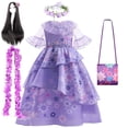 thumbnail image 2 of Mirabel-disfraces de Encanto para niños, vestidos de princesa de fantasía, ropa de fiesta de cumpleaños, Carnaval, ropa para niños, vestido de Isabela Fivean unisex, 2 of 2